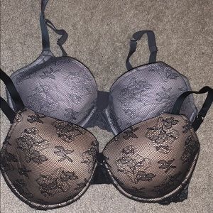 2 EUC Victoria’s Secret 34DD unlined full coverage